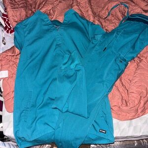 Grey's Anatomy Teal Scrub Set